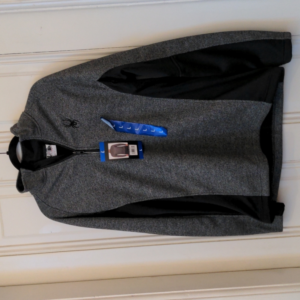 NWT Spyder half zip